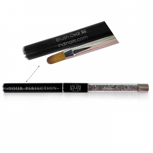 New ! Brush Nylon oval №6