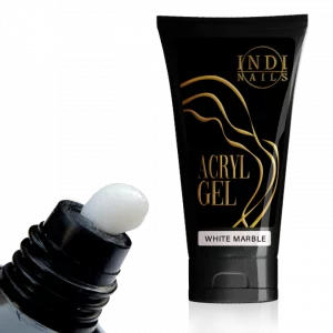 Acryl gel WHITE marble – tube 50ml