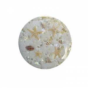 Stone for glue or gel painting